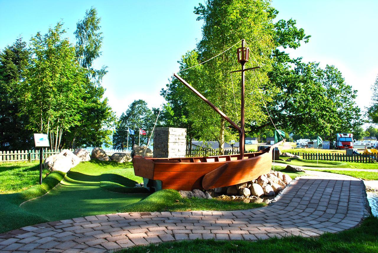 Kristinehamn Herrgardscamping & Stugor ภายนอก รูปภาพ